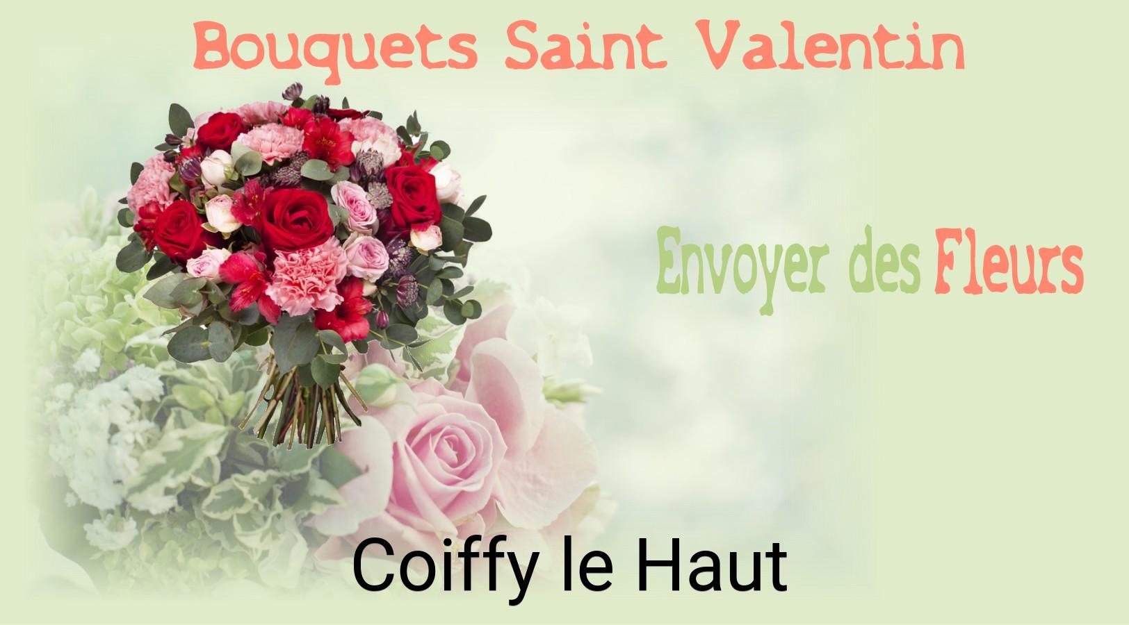 Roses de Saint-Valentin livrées à Coiffy-le-Haut